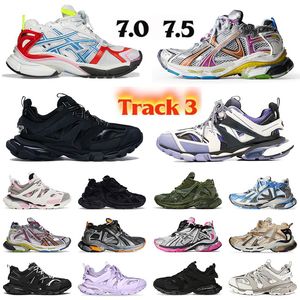 Designers Runner 7 7.5 Track 3.0 Vintage Femmes Hommes Chaussures décontractées Paris Runners Trainers Track Runners Deconstruction Sneakers
