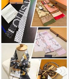 Designers Foulards Foulard en soie lettres pour femmes et bandeaux pour hommes et femmes sacs à main de mode écharpe décorative taille 120x8cm