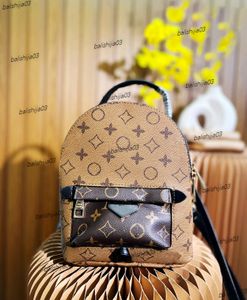 Designers Sacs d'école sac à dos Palm Springs Mini Luxury Womens Leather Letters Sac à bandoulière Louiseits Crossbody ViuTonits Messenger Sac Travel Handsbag