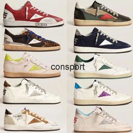 Designers Chaussures 22SS Italie Marque Femmes Casual Chaussures Baskets Super Ball Star Chaussures De Luxe Goldenlies Sequin Classique Blanc Do-old Dirty Man Chaussure