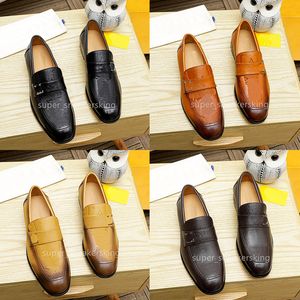 Designers Chaussures Mentes Fashion Mandons Généhes en cuir Générat Hens Business Office Office Forme Vobine Forme Brand Designer Party Mariage Flats Chaussures Grands Taille 38-47