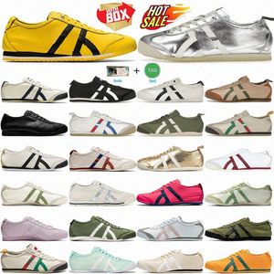 Designers Chaussures Trainers 66 Running Japan Mens Womens Tiger Shoe tuer Bill Sier Off Birch noir blanc bleu vert rouge jaune beige burtjwy #