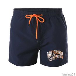 Designers shorts Men Brand imprimé de style respirant Sport de course pour un pantalon de plage milliardaire à séchage élastique décontracté.