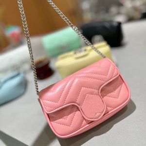 Ontwerpers Schoudertas Zilver Hardware Koeienhuid Luxe Crossbody Tassen Nieuwste Dames Macaron Kleur Handtassen Portemonnees