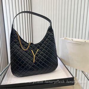 Bolsos de hombro de diseñador a la moda para mujer, bolsos de lujo de gran capacidad, bolsos de mano de cuero para las axilas, nuevo bolso de compras negro