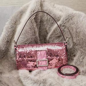 Designer épaule Baguette sac pour femmes de haute qualité luxe mode sacs à bandoulière Sequin nouvelles dames fourre-tout Bling sacs à main sacs à main