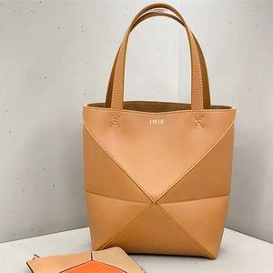 2 Tamaño Blanco para mujer Puzzle Fold Tote Shopper Bag Diseñadores Bolso de hombro Bolso de cuero genuino Bolsas Correa Lujo para hombre Lady Crossbody Weekender Embrague Bolsa de viaje