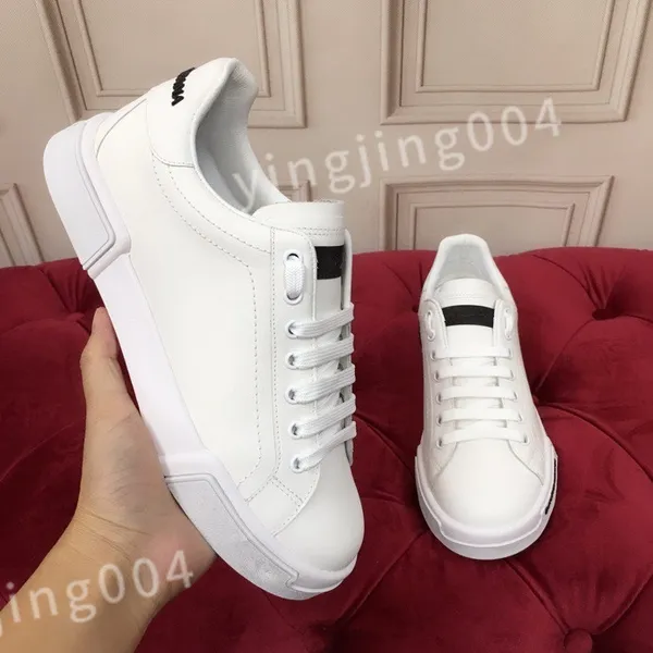 Designers Sneaker Chaussures Casual Semelle Blanc Noir Cuir Luxe Femmes Espadrilles Hommes Haute Qualité Plat Lace Up Baskets Baskets Taille 35-45 hc200903