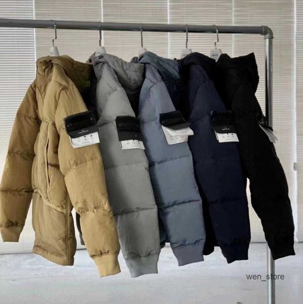 Designers Stones Island Jacket 2023 Winter New Metal Nylon Down Jacket Veste chaude Veste fonctionnelle extérieure Veste de survêtement pour hommes et femmes CP Comapny HYPG