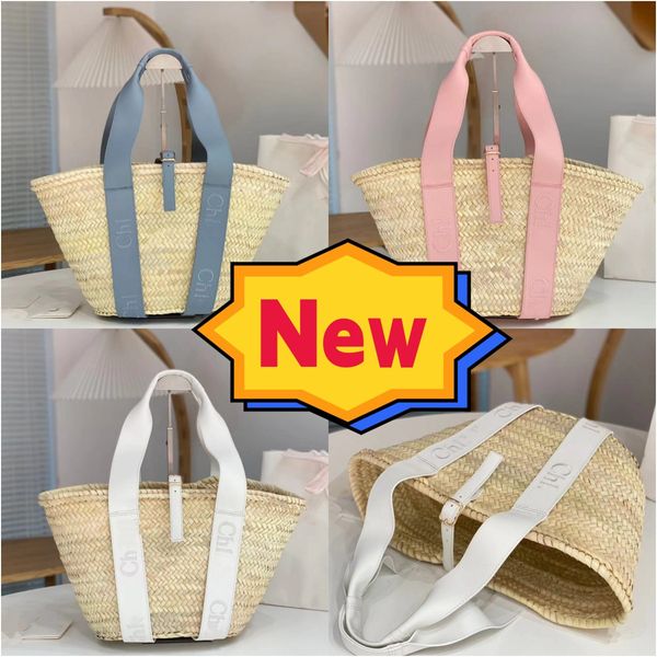 Straw Designers Beach fourre-tout été épaule luxe sacs à provisions femme Ophidia grand tricot célèbre panier pochette bucke sacs à main