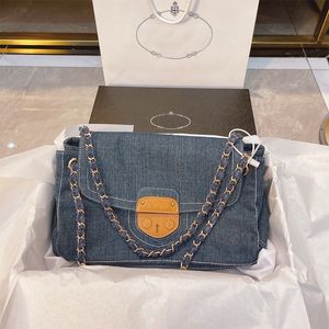 Diseñadores Stray Bag Serie Retro Bolso de mujer 2023 Estilo de moda Bolso de mezclilla que combina con todo Tamaño 29 cm