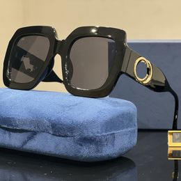 Designers lunettes de soleil Mode Polarized Sunglass populaire hommes femmes luxe Retro Design carré résistant aux UV verre solaire Casual Lunettes polyvalentes avec boîte cadeau 3012