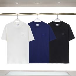 Diseñadores Camiseta Hombres mujeres tendencia moderna clásica Artículos de lujo Con mangas cortas transpirable movimiento al aire libre