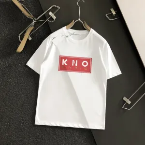 Designers T-shirt Mens Cotton Tshirt Letter des chemises imprimées Couges à manches courtes Shirts Luxury Mens kz Tshirts Fashion T-T-T-T-T-shirt Casual Men Womens T-shirts