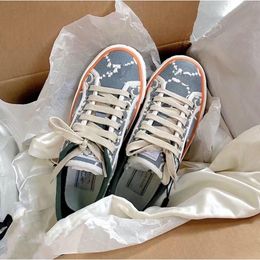 Ontwerpers tennis 1977 Sneaker canvas luxurys schoen beige blauw gewassen jacquard denim vrouwen schoenen aas rubber zool geborduurde vintage casual sneakers zxcvbb