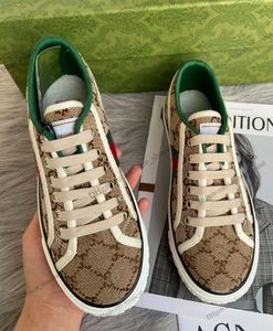 Designers Tennis 1977 Sneaker Canvas Luxurys Shoe Beige Blue lavé Jacquard Denim Chaussures Chaussures Ace Rubber Sole Broidered Linet Chaussures Vintage décontractées