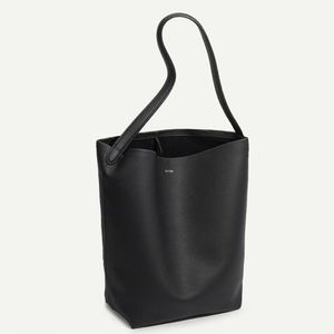 DESIGNERS the Row Sac seau à motifs Lychee pour femme, sac fourre-tout simple et de grande capacité, grands et petits sacs en cuir, version correcte de haute qualité