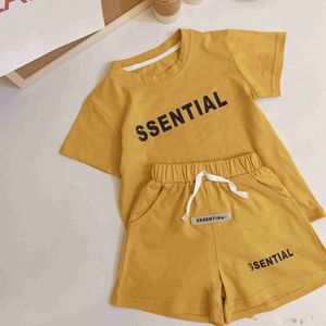 Ontwerpers Peuter Kleding Kleding Boys Sets Summer Baby Korte mouw T-shirt Shorts 2pcs Kostuum voor kinderen CL 775