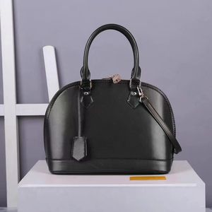 Ontwerpers totes pochette alma bb shell tas reli￫f pu lederen luxe ontwerper handtassen dames schoudertassen handtas met sleutel slot schouderband