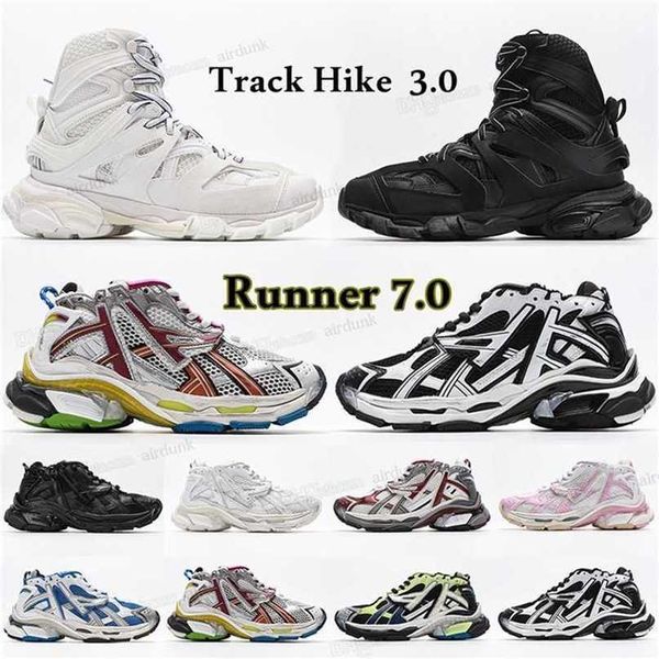 Diseñadores Track Hike zapatos casuales Mujer Hombre corredor zapatillas de deporte Entrenadores 3.0 serie vintage negro blanco corriente tendencia XPander jogging X Pander zapato 35-46XX181CGB