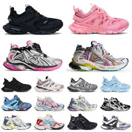 Designers Track Runner 7 7.5 3.0 Chaussures Triple S Sneaker Tess Gomma Platform Transmit Sense Black Blanc Rose Blue Déstruction Jogging Jogging Runking Trainers Sneakers 35-46