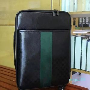 Ontwerpers Travel Horizon Koffer Lage Fashion S Heren Dames Kofferbak Tas Letters Portemonnee Rod Box Spinner Universele Wiel Plunjezakken 20 Inch 57 pinner s