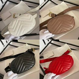 Diseñadores bolsas de cintura bolso de cofre paquete de mujeres redondear el bolso multifuncional bolsas de hombro de lujo bolsas de cuerpo cruzado de bolso hilo de agua patrón de ondulación