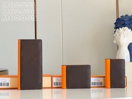 Designers portefeuilles portefeuilles portefeuilles femmes en cuir authentique en cuir brazza portefeuille embrayage long bourse classique avec porte-cartes à boîte orange sac femmes sacs M82538 M82955