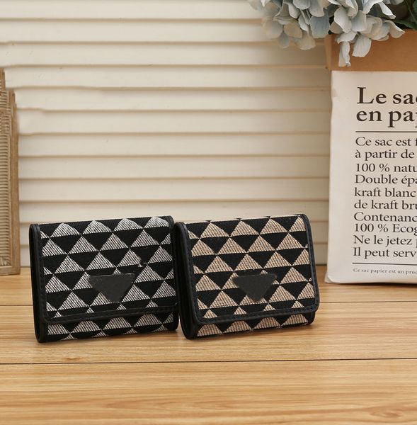 Designers Portefeuilles Femme Bourse Homme Noir Porte-monnaie Titulaire de la carte Femmes Mode Plaid Style Bourse Hommes Embrayage Portefeuille Luxurys Homme Sacs avec boîte 2size