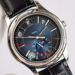 Ontwerpers kijken naar Mondphasen horloges pols patek klokbedrijf lurxuy pp5205G-013 Automatic Mens Classic 37mm AAAA 5205G 908 Montredeluxe