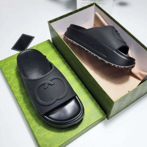 Designers femmes dames creux sandales sandales de glissement pour femmes avec lnterlocking g charmante plage ensoleillée chaussures de chaussures de femme
