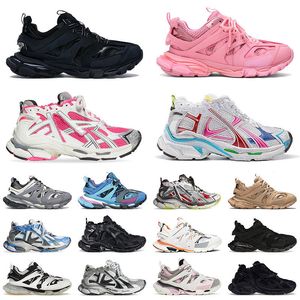 Designers Women Men Paris Runner 7.0 7.5 3.0 Casual Shoes Transmit Sense 7s Trainers Runners Bourgogne Déstruction 7 Sneakers coureurs de piste 35-46