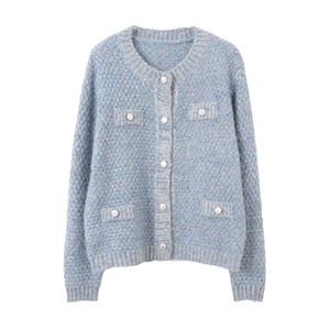 Ontwerpers vrouwen mohair trui mode sweaters dames dunne buitenste trend van herfst gebreide vestcoat casual en comfortabel