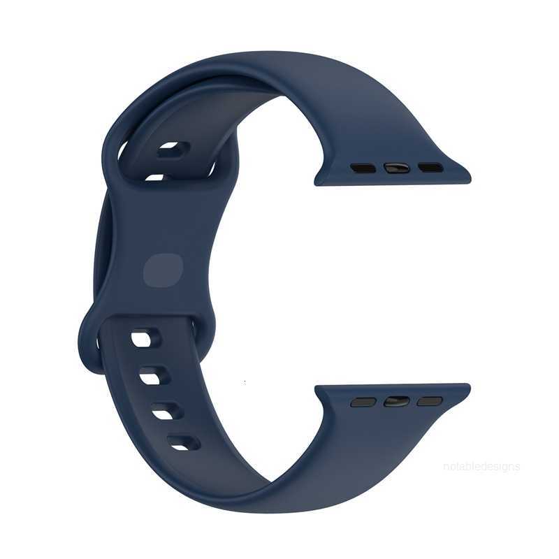 Bandes de remplacement en silicone de concepteur Sangles pour Apple Watch 7 Bracelet Bracelet 100PCSLOT designerLIJALIJA