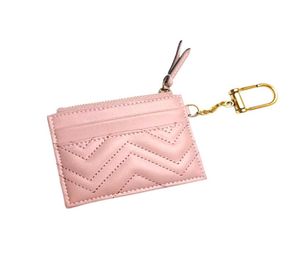 DesignerUsex Designer Key Pouch Fashion Cow Lederen Purse Keyrings Mini Wallets Coin Credit Card Holder 5 Colors Keychain met 8187147