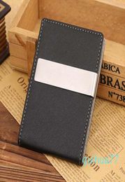 Designerwhole Mens Thin Leather Slim Magic ID Holder Clip Clip Wallet 2739708