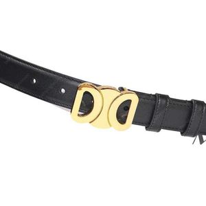 Desiner Cinturón de piel de vaca color negro tostado Hebilla plateada dorada brillante Promoción Cintura Lusso Cinturones Atriompheoe para mujer Patrón de letras Ancho 2,5 cm 1,8 cm 53W9 ES7A