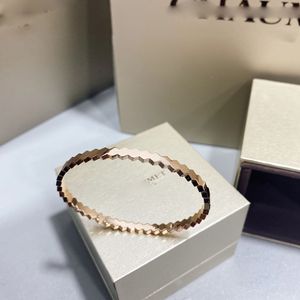 Ontwerper armband sterling zilver AU 750 stapelbare golfarmband met doos voor damesmode feestarmbanden vakantie-sieraden