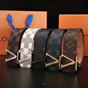 Desinger ceinture en cuir mode femmes accessoires luxe lettre ceinture grande boucle en or haute qualité décontracté affaires sangle