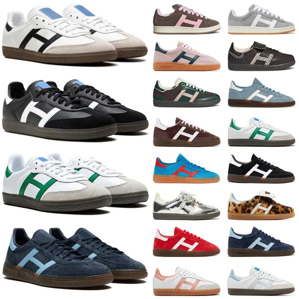 DESINGER Handball Athletic Running Shoes White White Light Blue Clear Pink Shadow Brown Casual for Mens Womens Forum basse qualité Sneakers de voyage en plein air