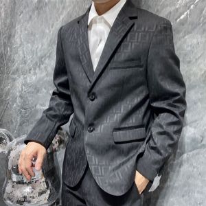 Desinger Men Blazer Jacket Cotton Linen Mode Coat Designer Vestes Classic Full Full Business Slim Fit Costume Formal Blazer Men Suit Styles
