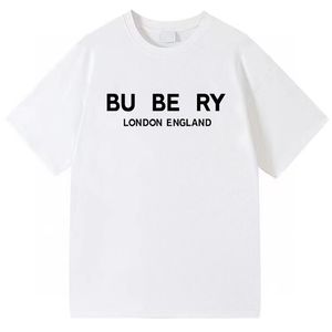 Desinger Shirt B T Shirt Summer Burbery Moda para hombre para mujer Diseñadores Camisetas Camisetas de manga larga Tops Luxurys Carta Camisetas de algodón Ropa Polos Alta calidad 6509 3977