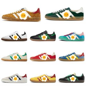 Zapatos desinger 00s Originales audaces Veganos G Azelle OG zapato de goma blanca Bewning Collegiate Green Team Black Real Red Red Shops Running Shopers Ace Primavera y otoño