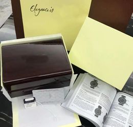 Designer horlogedozen Blrown Cases Groene tas Massief houten horlogebox Verpakking Opbergvitrines Originele toonbank met logo Arbeid en certificaat Topkwaliteit