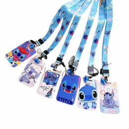 Desiny Stitch Id Card Sporter Correa Corcha Costilla Puerta de niñas Puerta de la puerta Lanyards llavero Mujeres credenciales de trabajo Regalo T3ap#