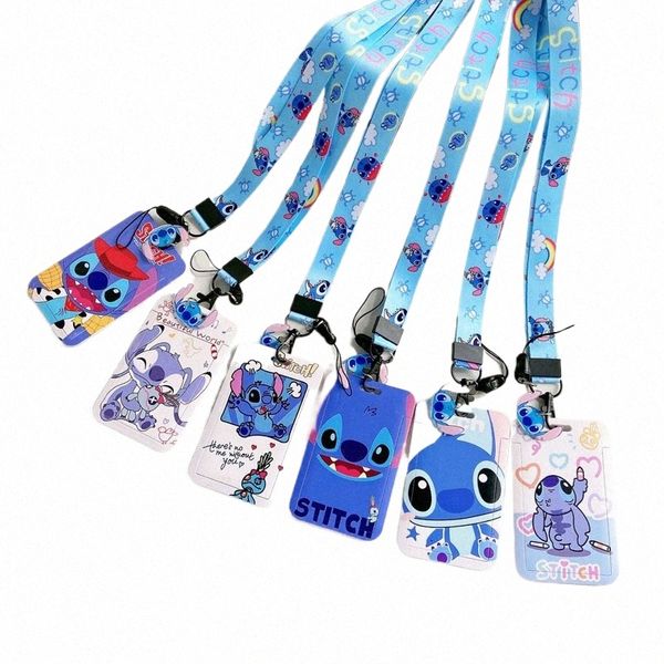 Desiny Stitch Id Carte Holder Strap Strap Pendant Girls Boys Badge Holder Lanyards Keychain Women Work Cide Credential Case Gift T3AP #