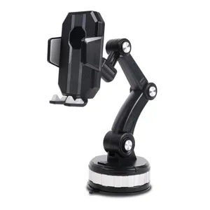 Desk Holder Universal mobiele telefoon Mount 2 in 1 auto wiegjes verstelbare ganeneck houders compatibel voor Samsung -telefoons en iPhone Stand met retailpakket