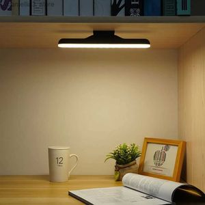 Bureaulampen Bureaulamp Hangende magnetische LED-tafellamp Oplaadbaar Traploos dimmen Kastlicht Nachtlampje voor kast Garderobe Q231104