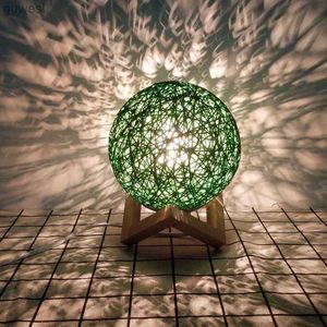 Schreibtischlampen LED-Nachtlicht Sternenhimmel Kreatives Geschenk Nordic USB-Tischlampen Schlafzimmer Nachttischlampen Großhandel Sepak Takraw Schreibtischlampen E27 YQ240123