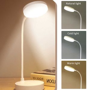 Bureaulampen led tafellamp lees oogbescherming bureaulamp usb oplaadbare opvouwbare nachtlichten lampara de noche dormitorio p230412